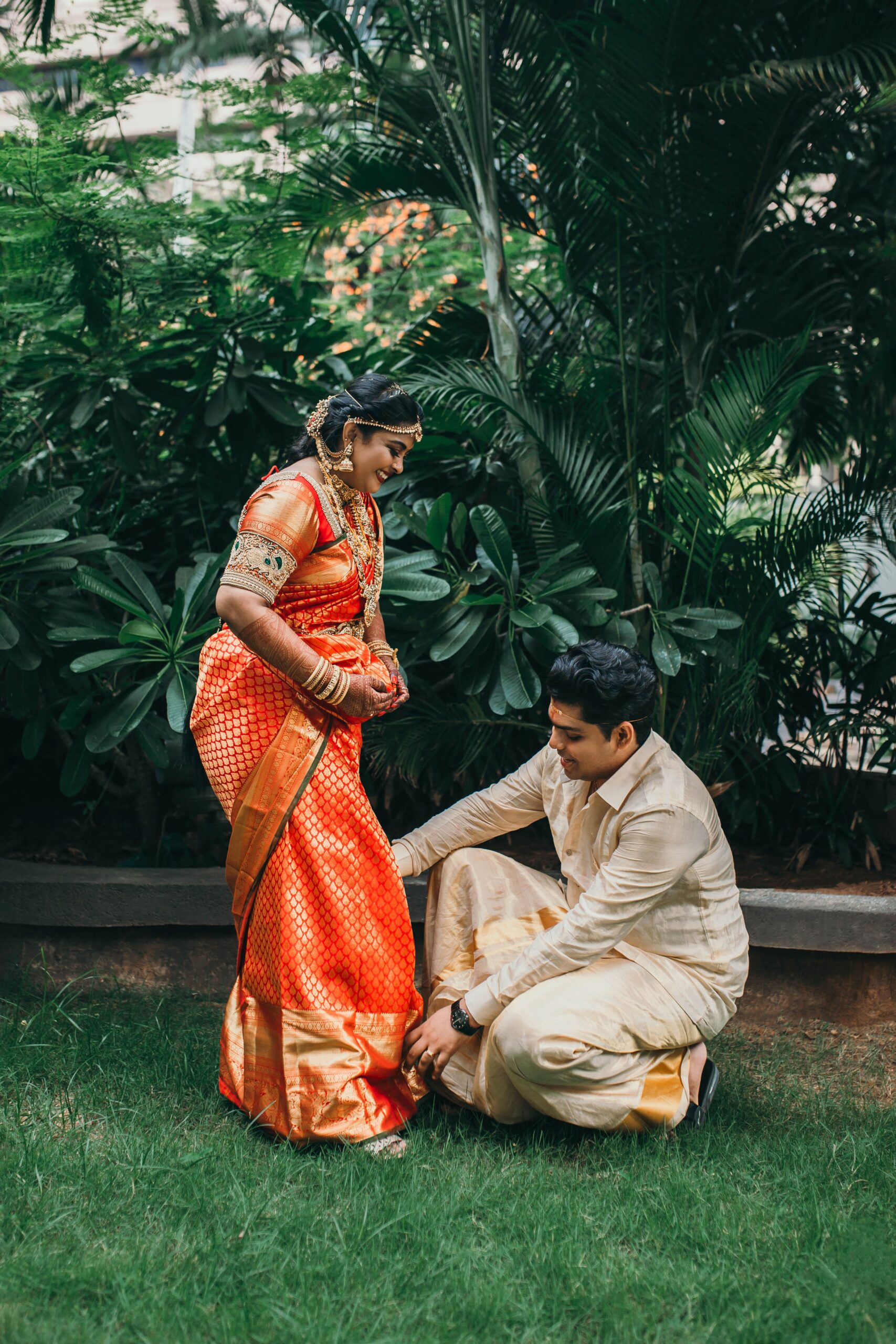 Wedding moment
